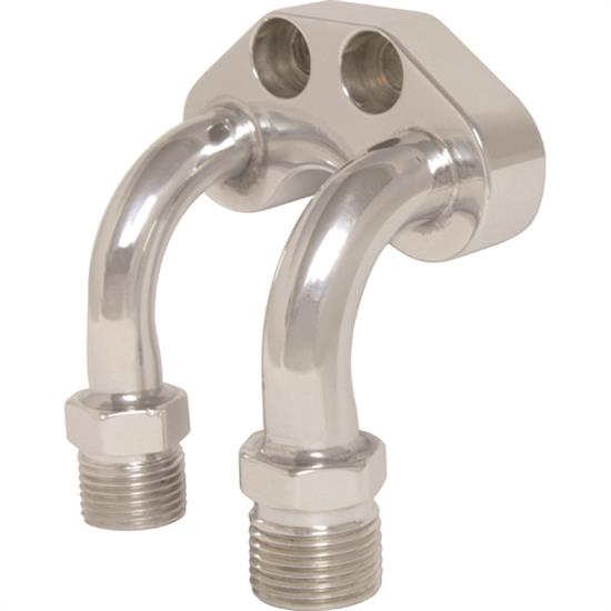 Vintage Air 342311 Comp Block Fitting Titefit Polished
