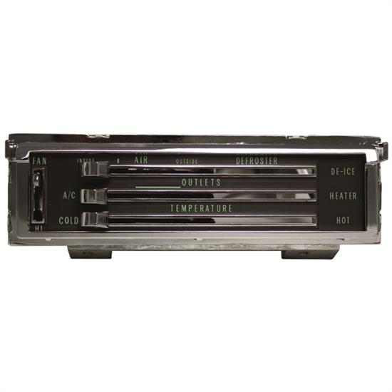 VIN49767-LCE Replacement Air Conditioner Control Panel with Factory for 1967 - 1972