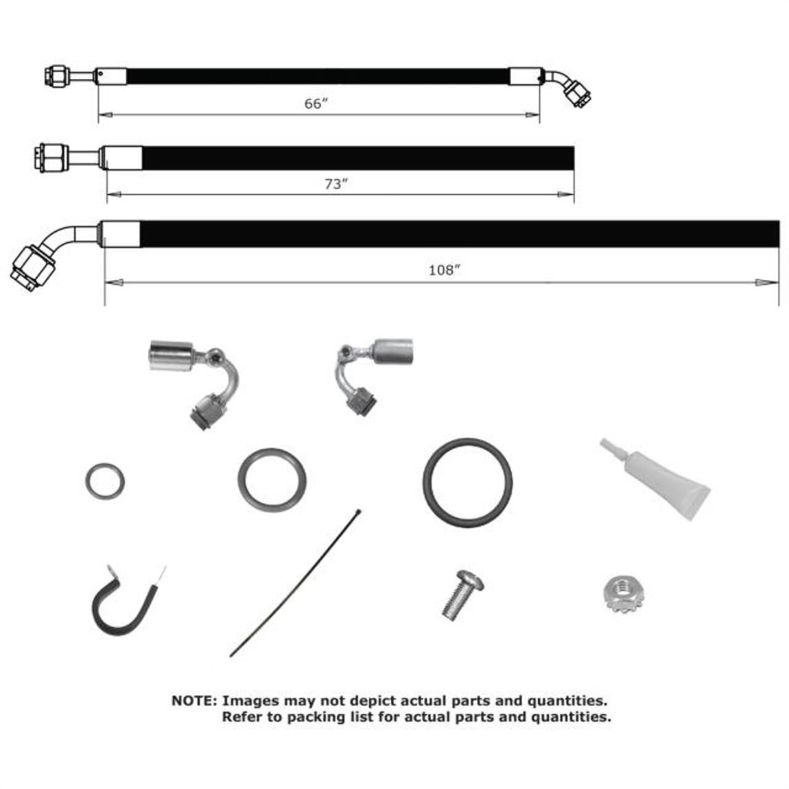 Vintage Air 524473 6869 Chevelle SureFit Reduced Modified Hoses