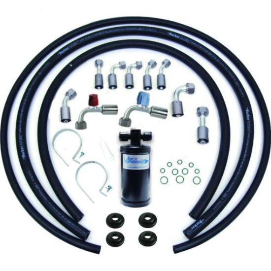 Vintage Air 547004 Beadlock 10-Fitting A/C Hose Kit w/ Drier 134a