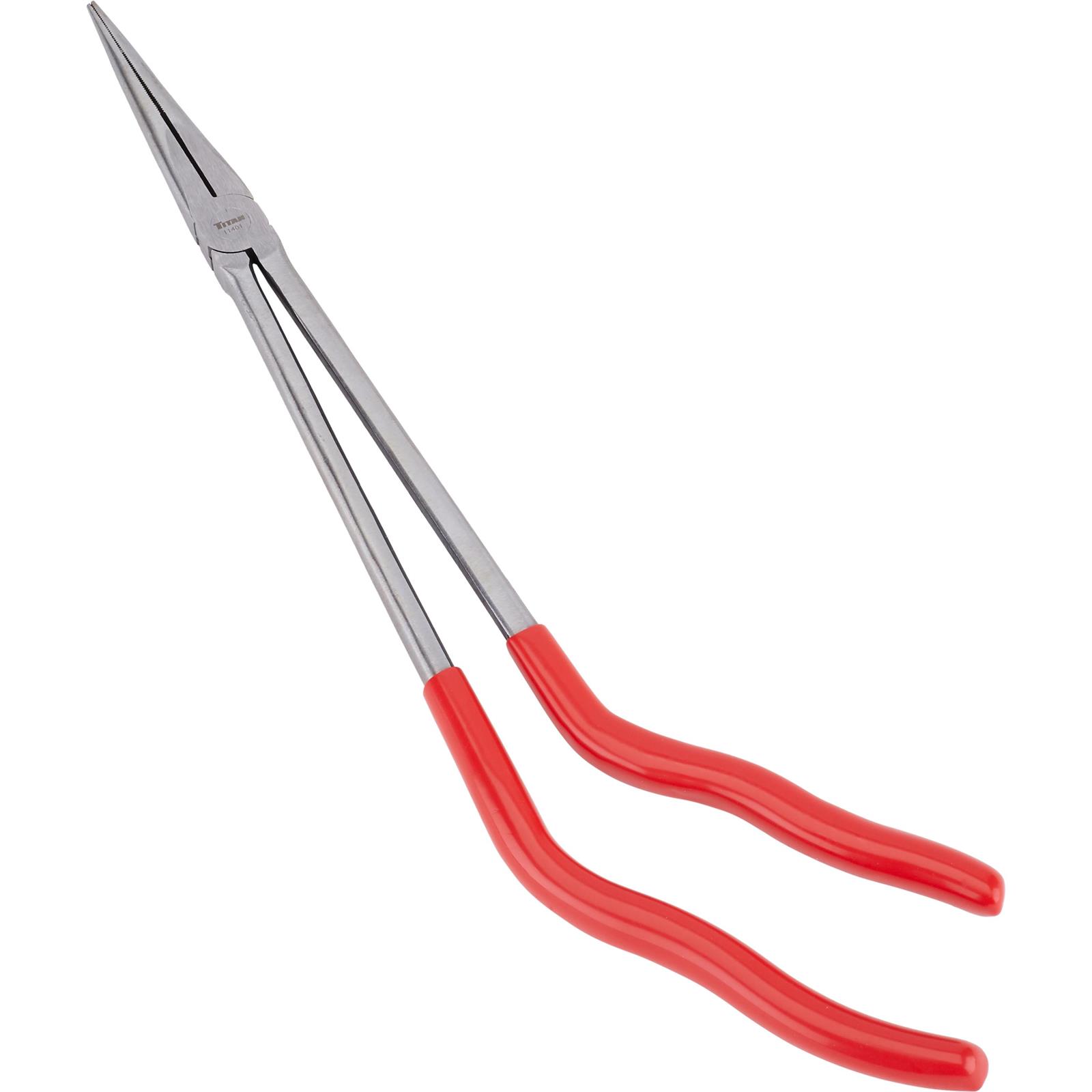 Titan Tools 11401 Needle Nose Pliers, 16 Inch, Pistol Grip