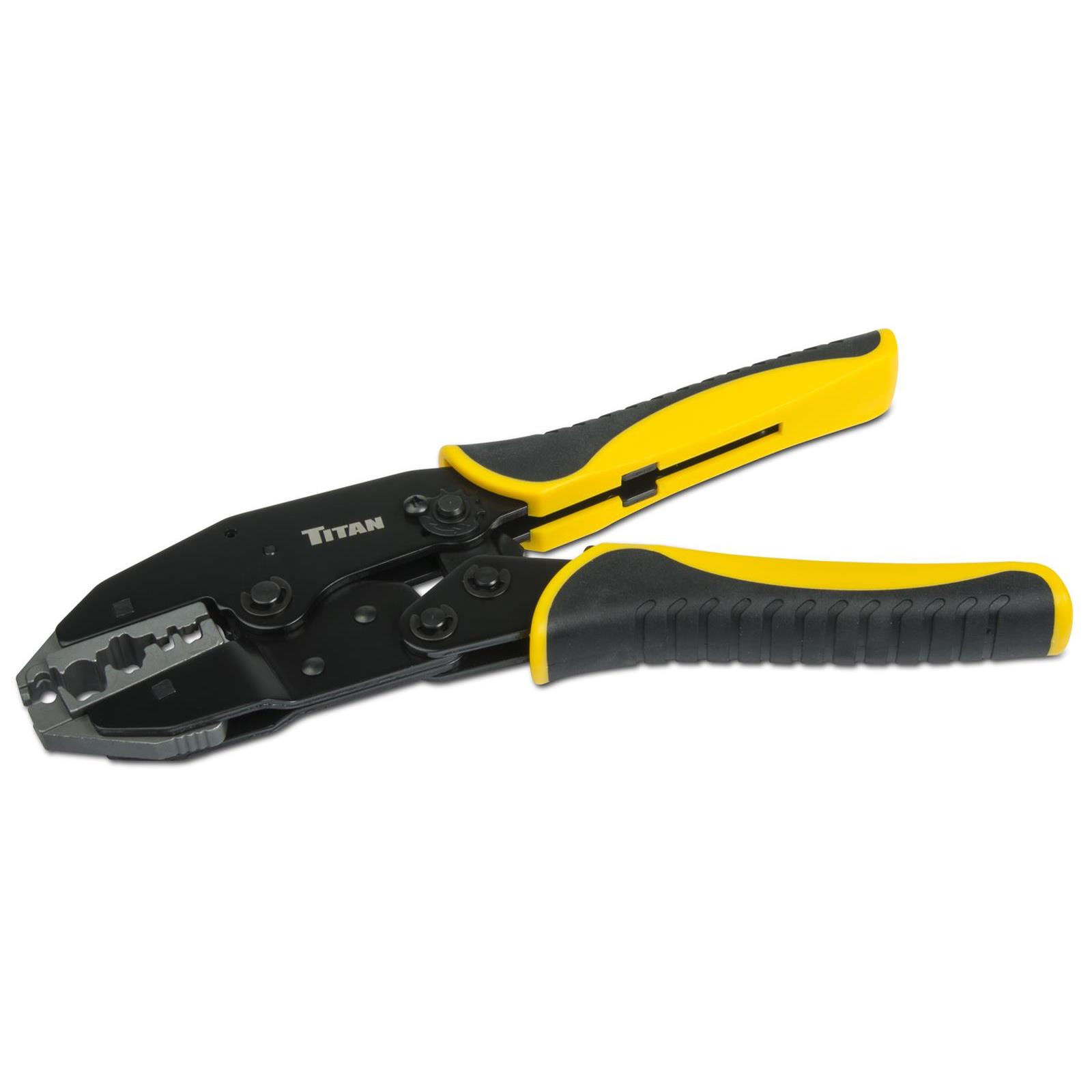 Titan Tools Ratcheting Spark Plug Connector Crimper (11956)
