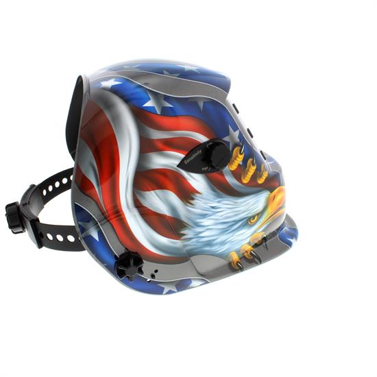 Titan Tools 41265 Tekz Solar Powered Auto Darkening Welding Helmet