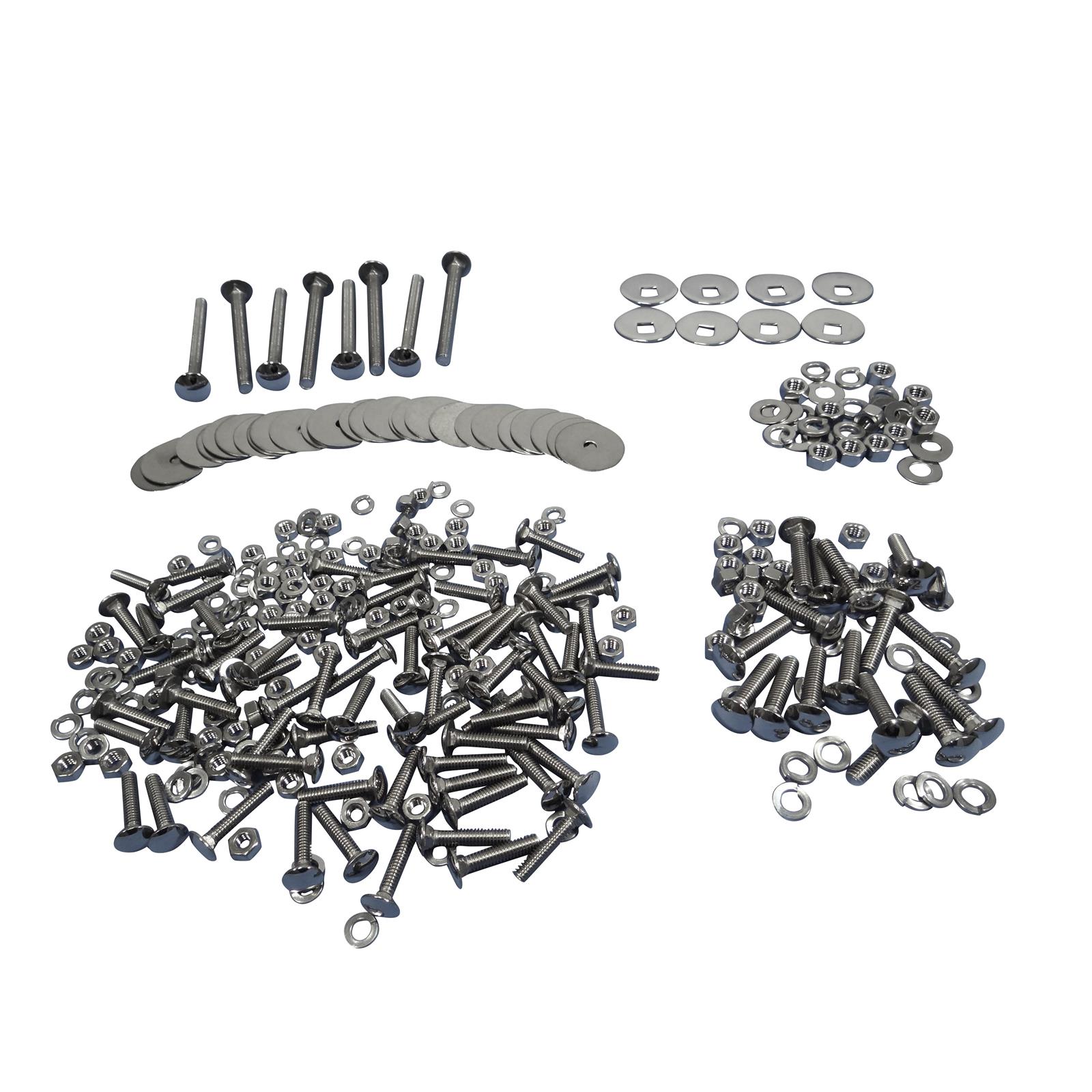 MarK 110310 Bed Bolt Kit, 6772 GM Short, Fleetside, Stainless