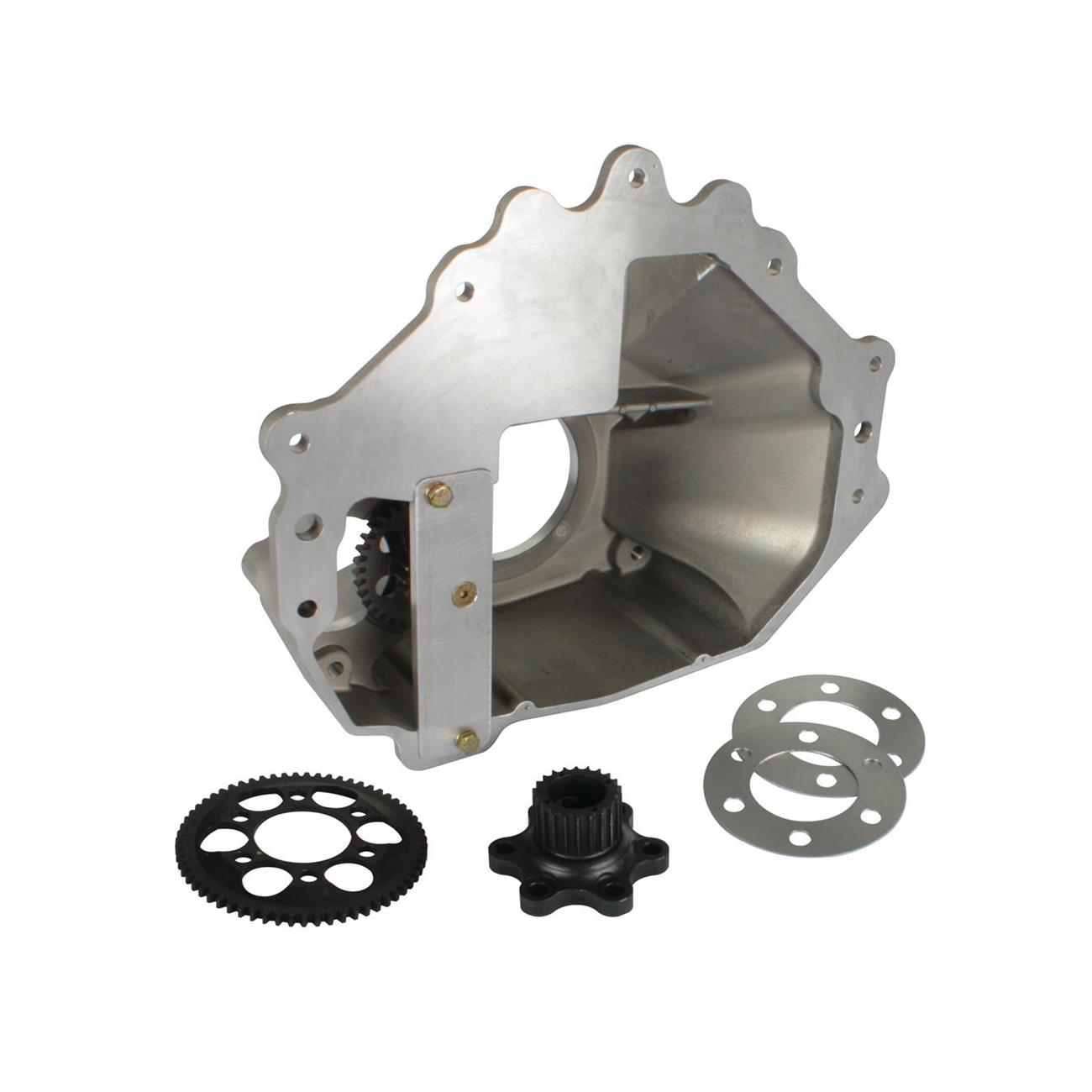 Bert Transmission 301C/371H/370 S/B Chevy Aluminum Bell Housing