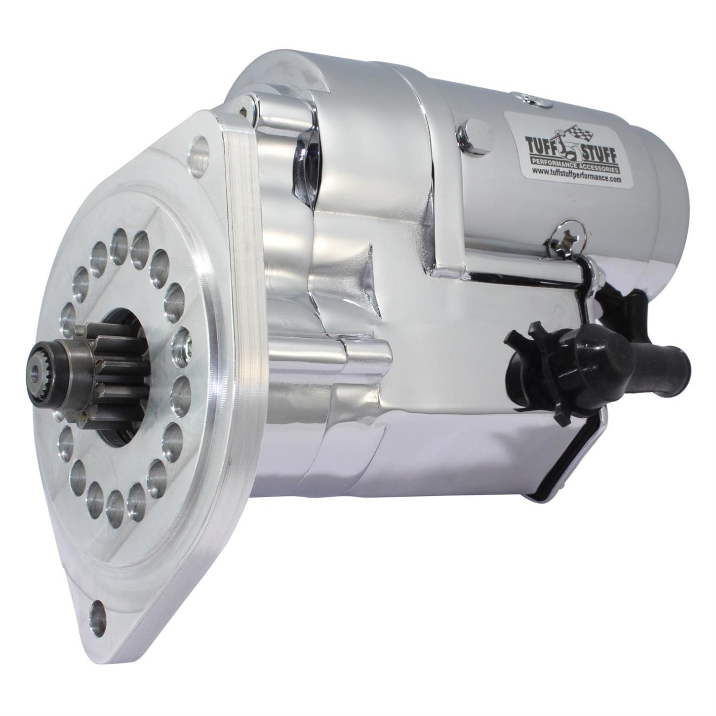 Tuff Stuff 13124A SBF Denso Gear Reduction Starter, Chrome