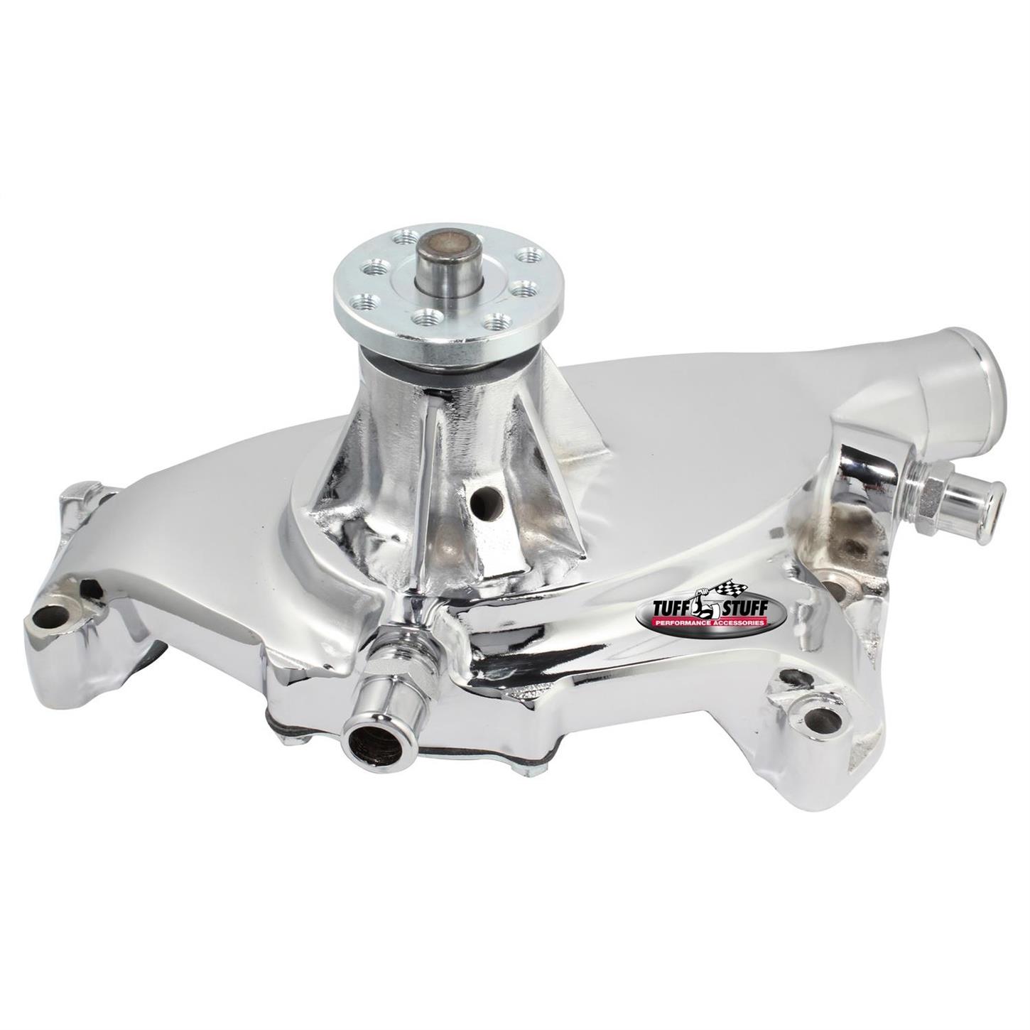 Tuff Stuff 1495ABREV BBC Short Supercool Aluminum Water Pump, Pol