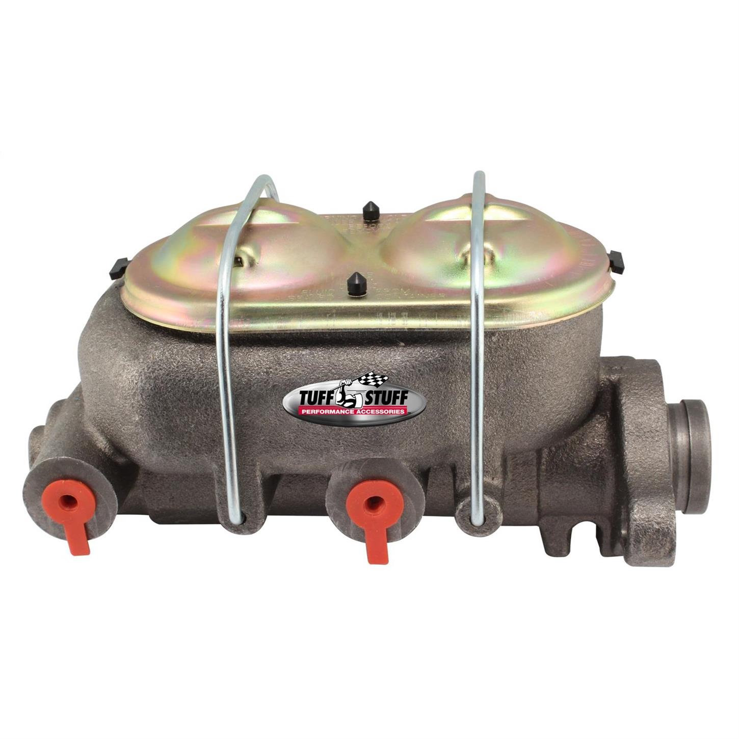 Tuff Stuff 2018NB Dual Reservoir Master Cylinder, 1 In Bore, Cast
