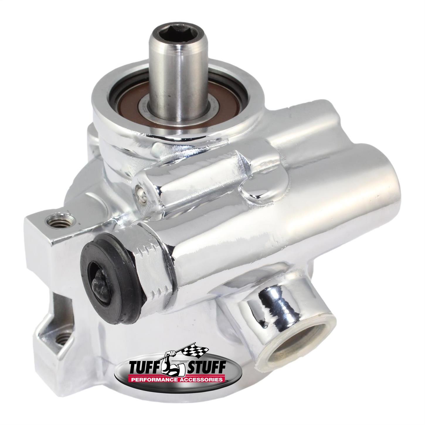 Tuff Stuff 6170ALD-1 Type II Power Steering Pump, Chrome