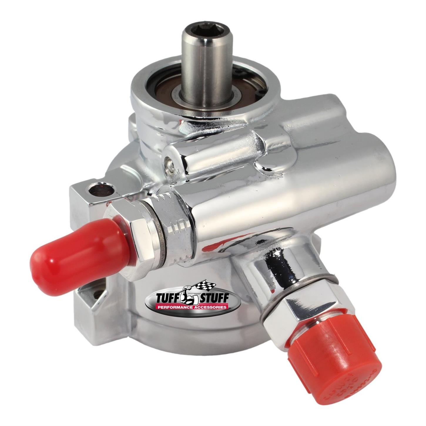 Tuff Stuff 6170ALD Type II Power Steering Pump, Chrome
