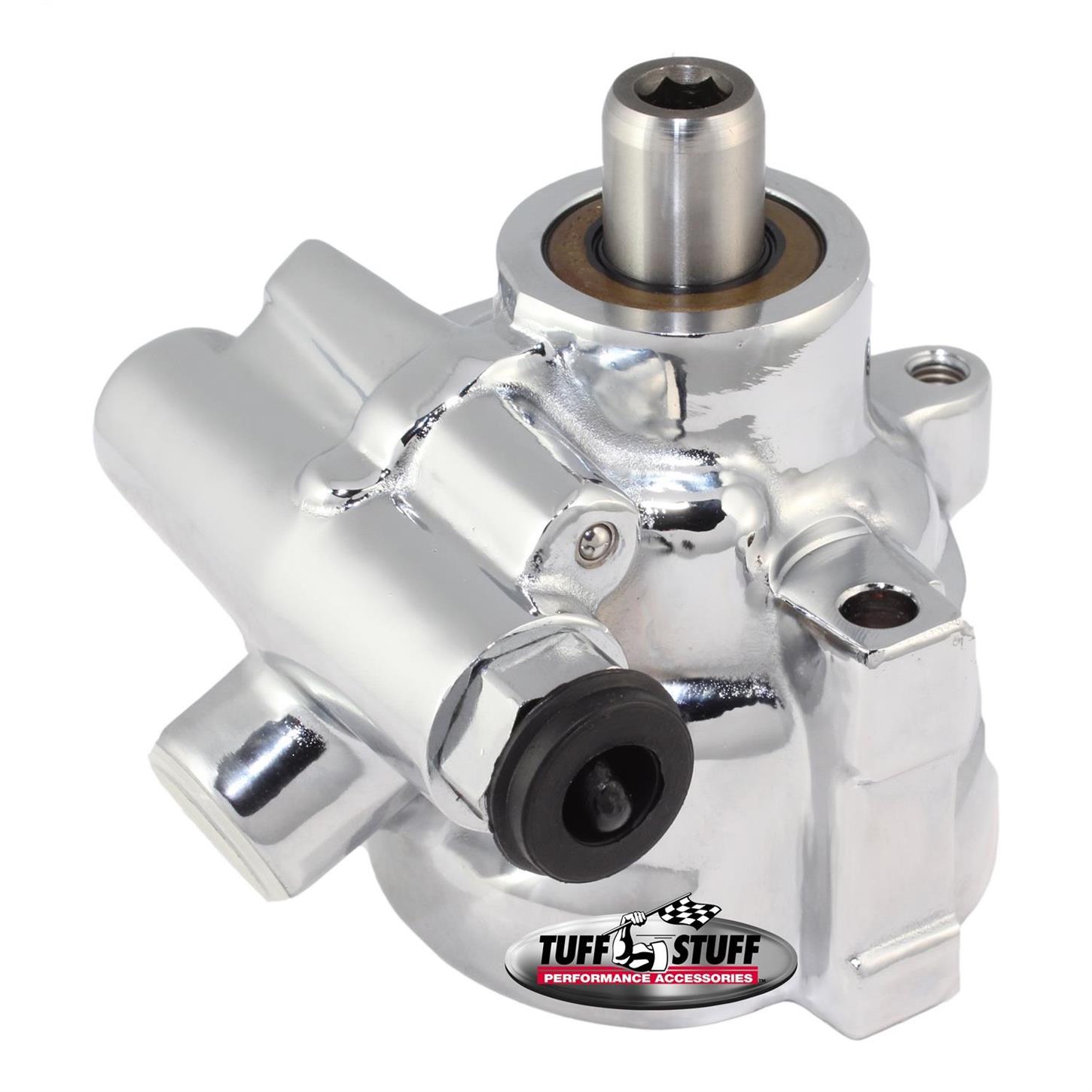 Tuff Stuff 6175ALD6 LS1 Type II Power Steering Pump, Chrome Tuff Stuff 6175ALD6 LS1 Type II Power Steering Pump, Chrome