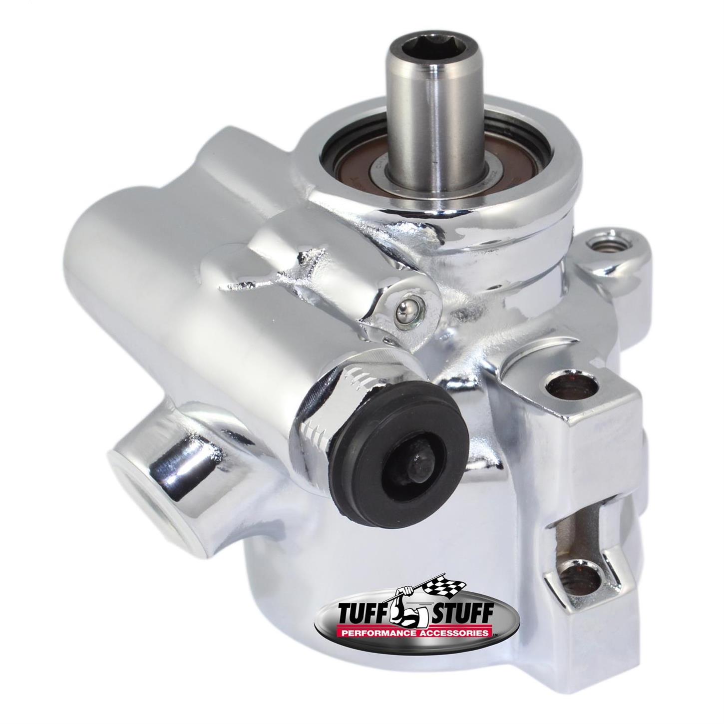 Tuff Stuff 6175ALP-7 Type II Power Steering Pump, Polished