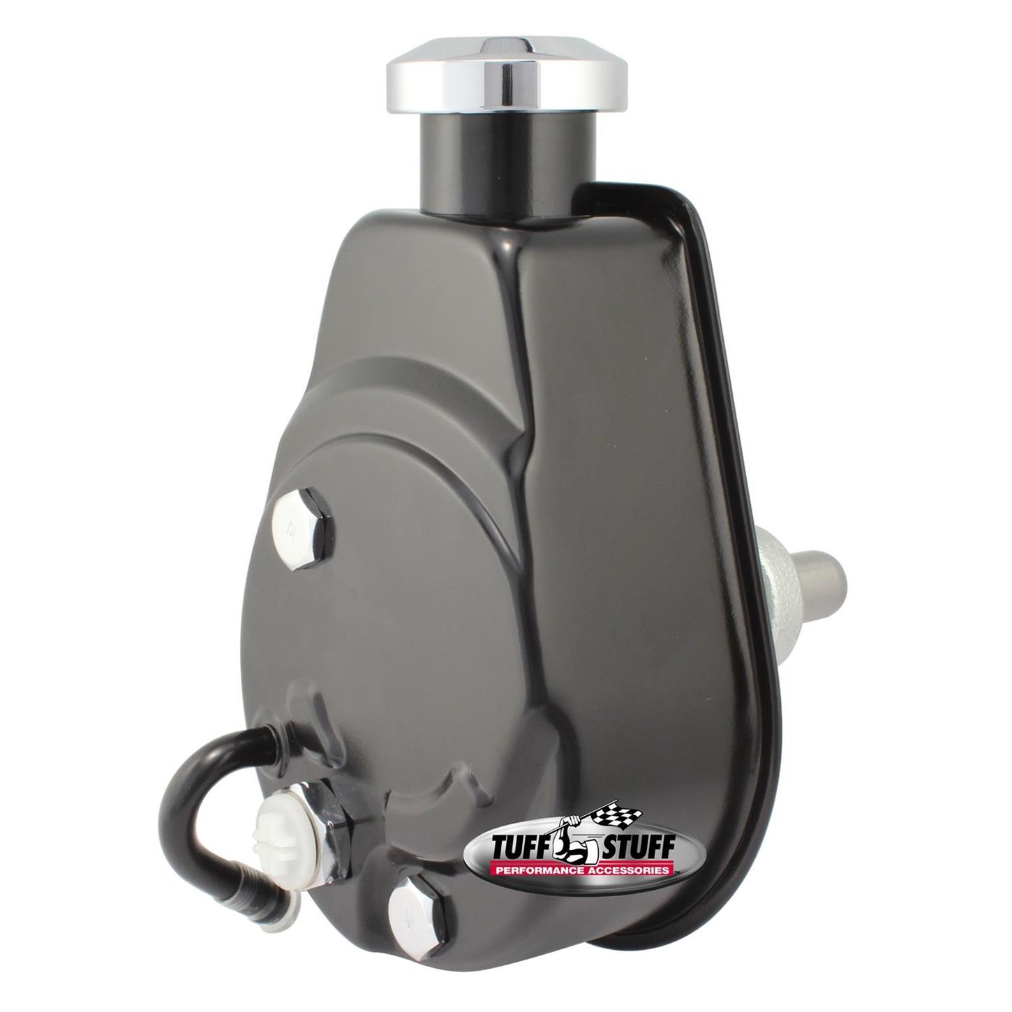 Tuff Stuff 6189B GM Power Steering Pump Press Fit Shaft Black