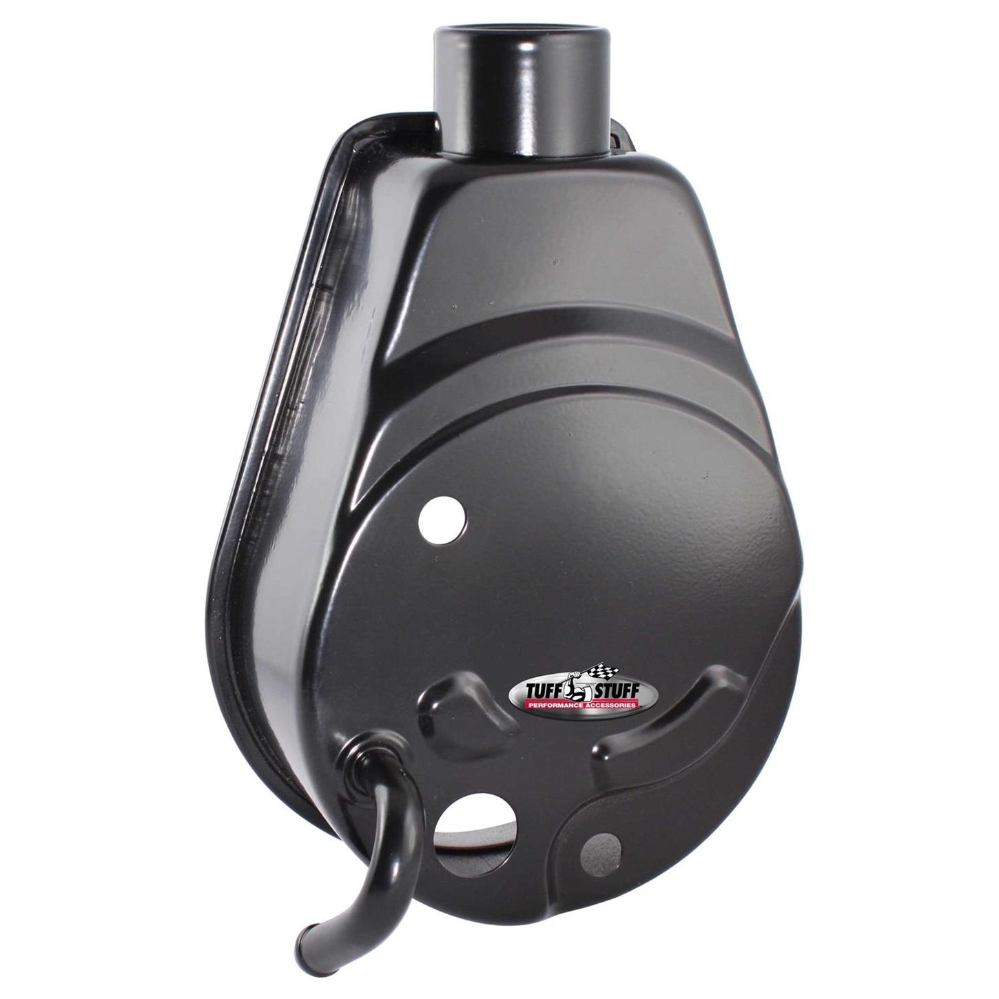 Tuff Stuff 6501B Power Steering Pump Can, Black Powder Coat