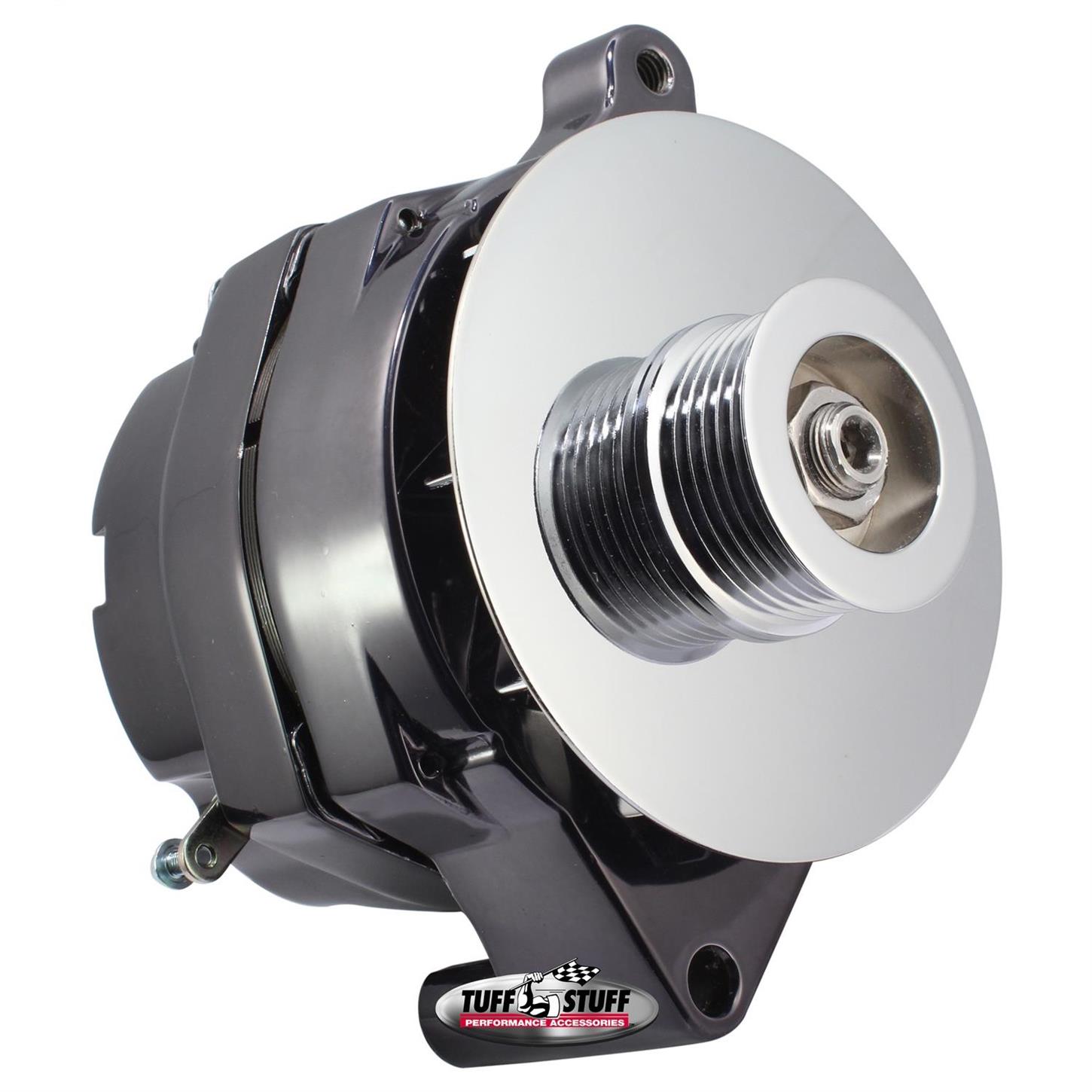TUFF-STUFF 7068RD6G7 Alternator (Ford 100 amp smooth back 1-wire black)