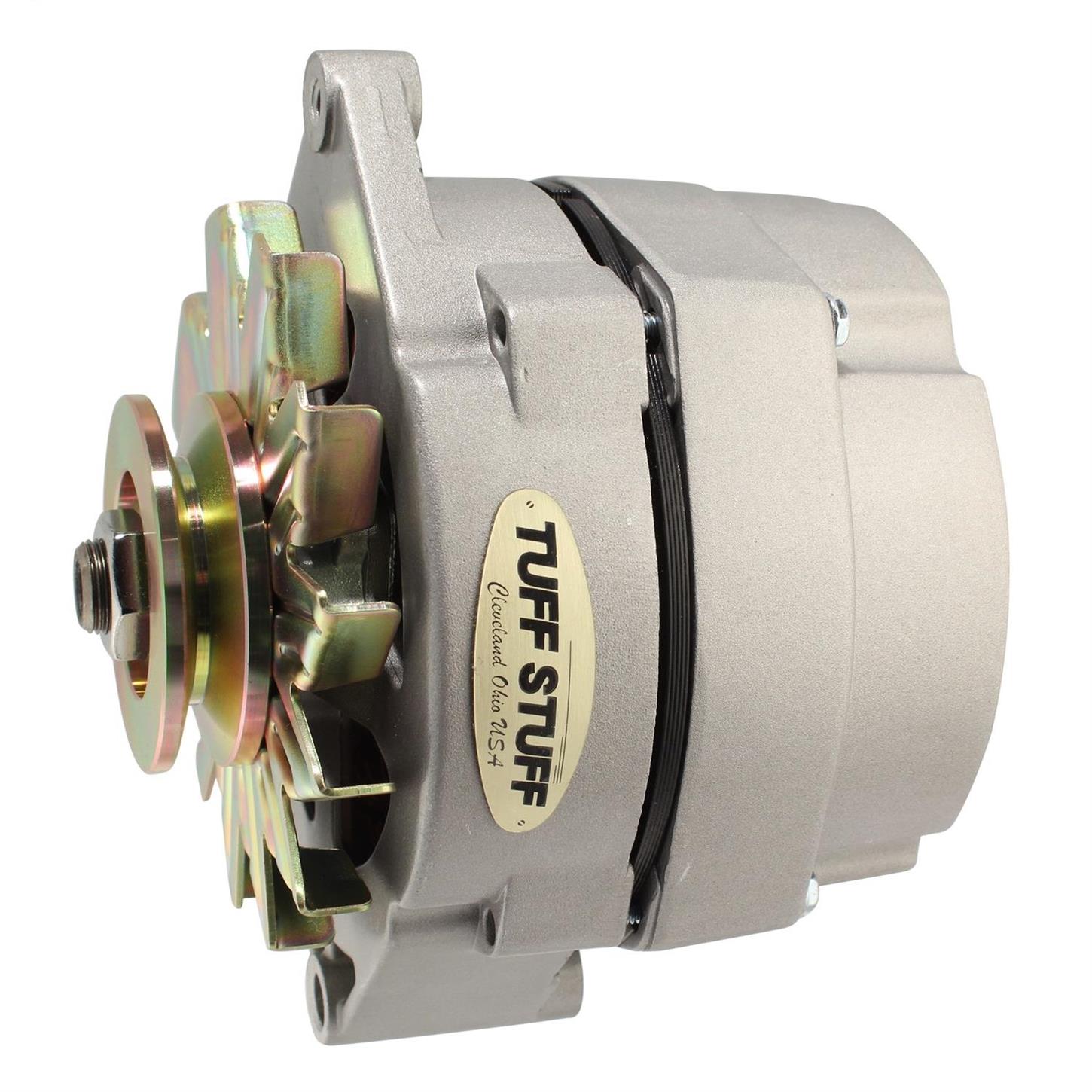 Tuff Stuff 7127D9 GM Alternator, 100 Amp, 1-Wire, Factory Cast