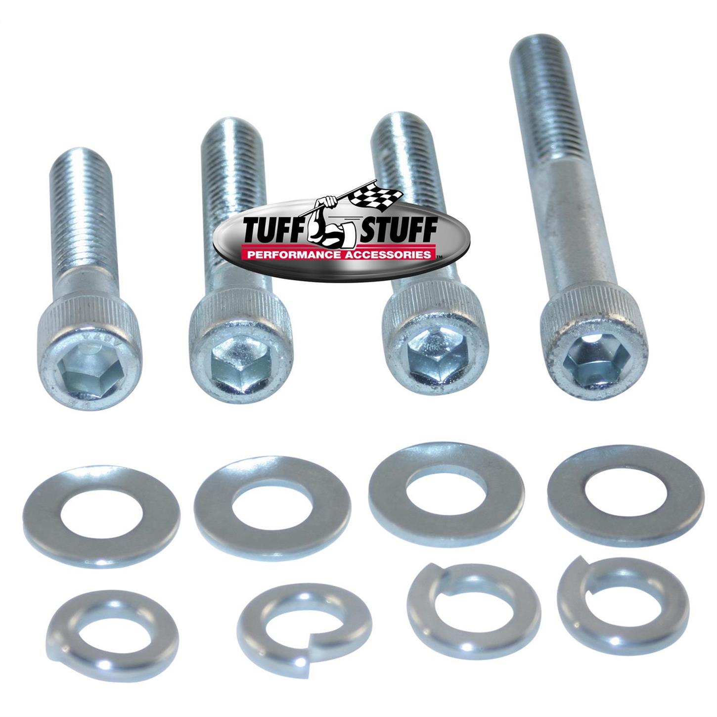 Tuff Stuff 7675C Socket Head Water Pump Bolt Kit, Chrome