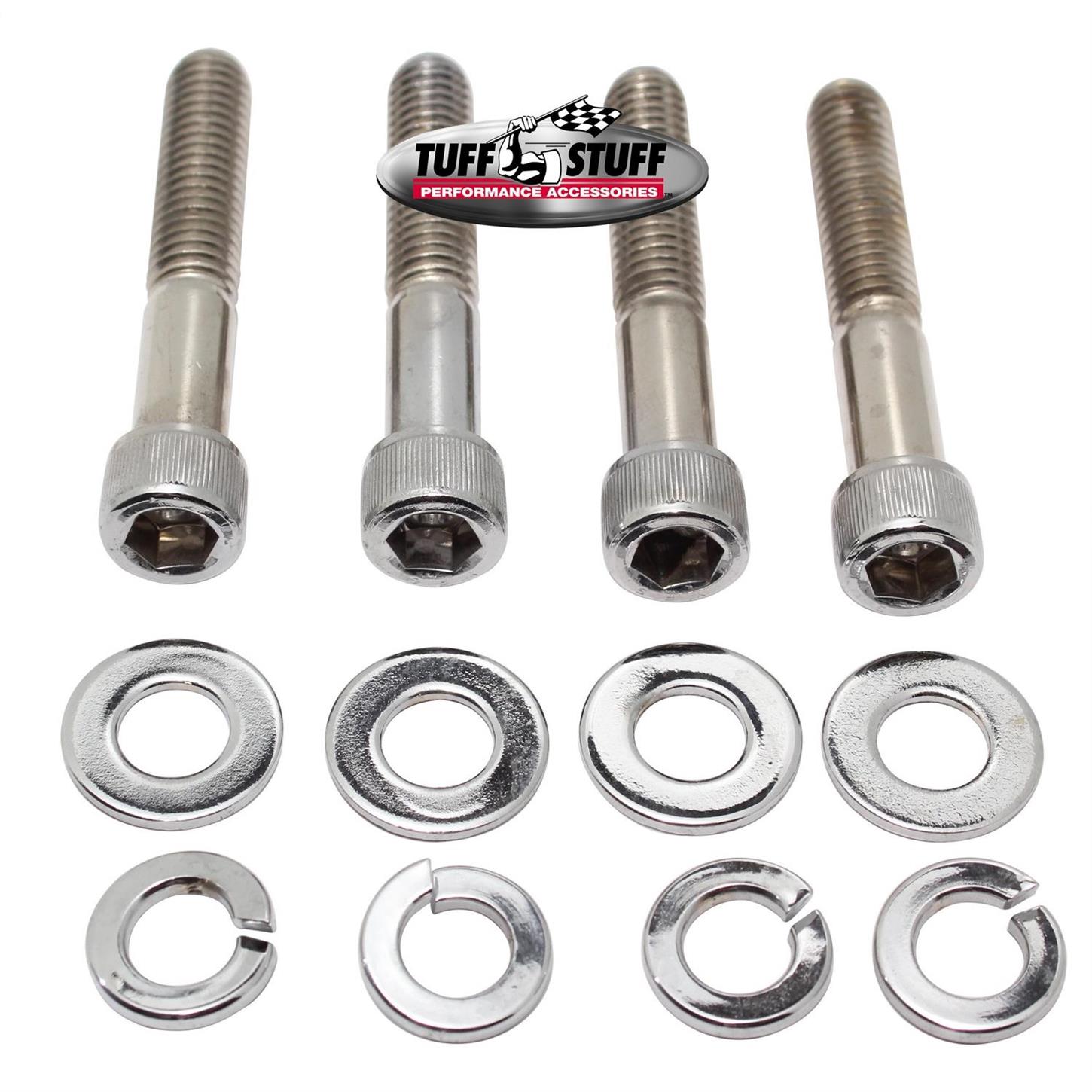 Tuff Stuff 7678C Socket Head Water Pump Bolt Kit, Chrome
