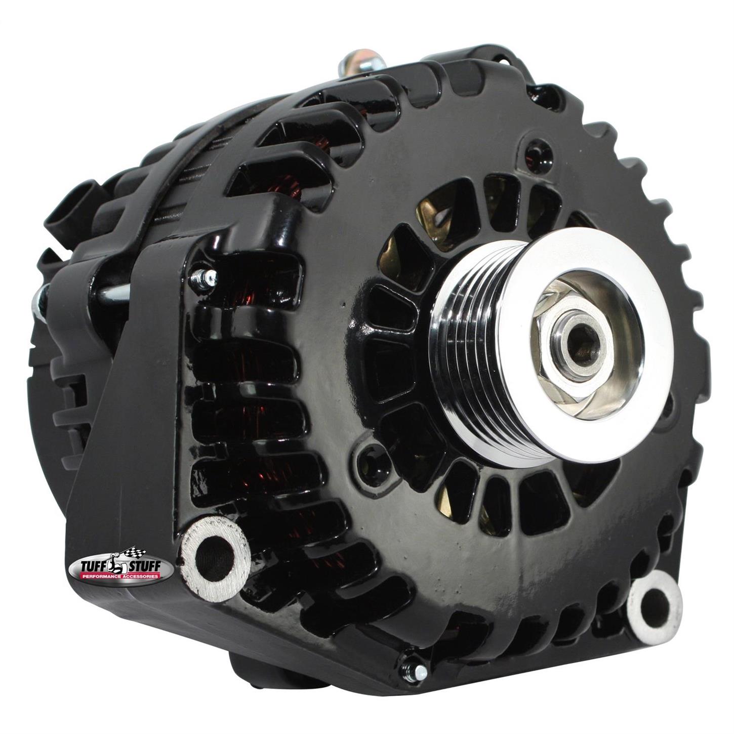 Tuff Stuff 8302D 2005-07 GM Truck Alternator, 230 Amp, Black