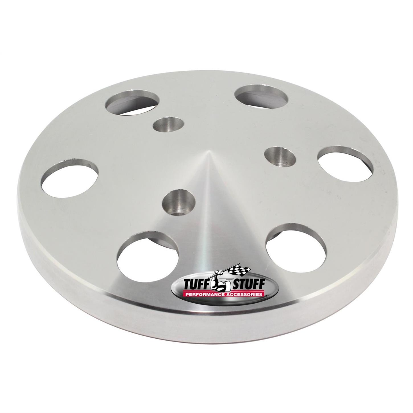 Tuff Stuff 8490C A/C Compressor Clutch Cover Machined Aluminum