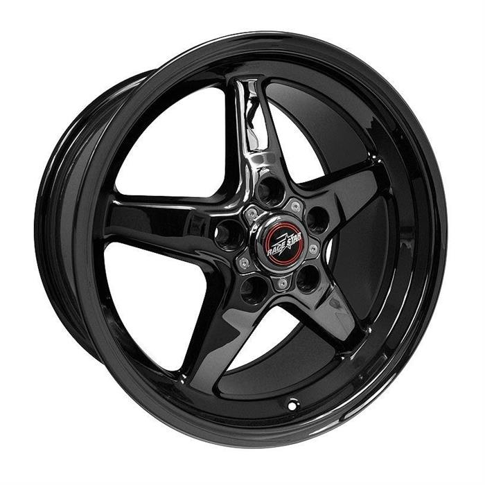 Race Star Wheels 92795252B Drag Star Wheel, GM, Black, 17X9.5