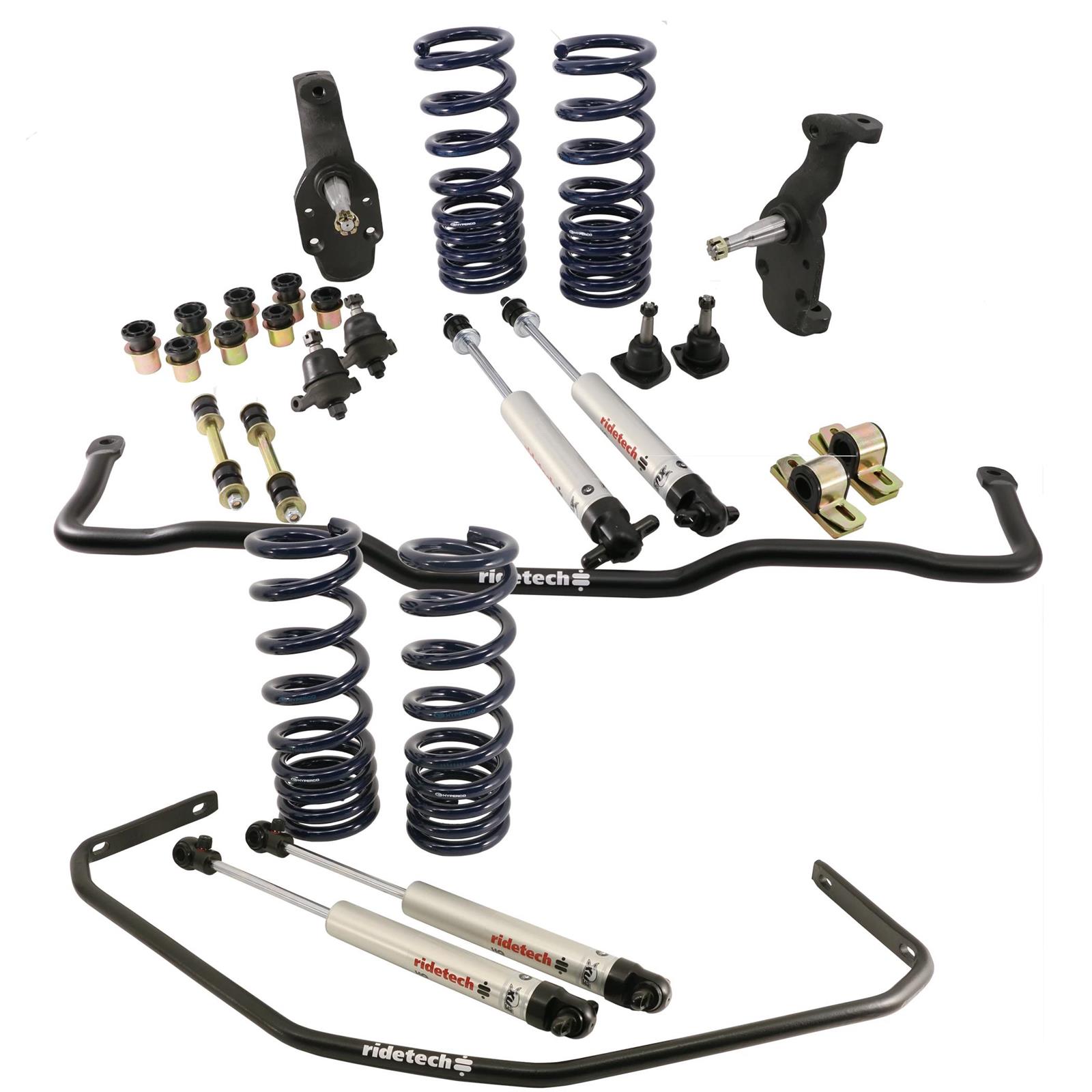 Ridetech 90003020 Ridetech 64-70 GM A-Body E-Coated Outer Tie Rod End main image 1