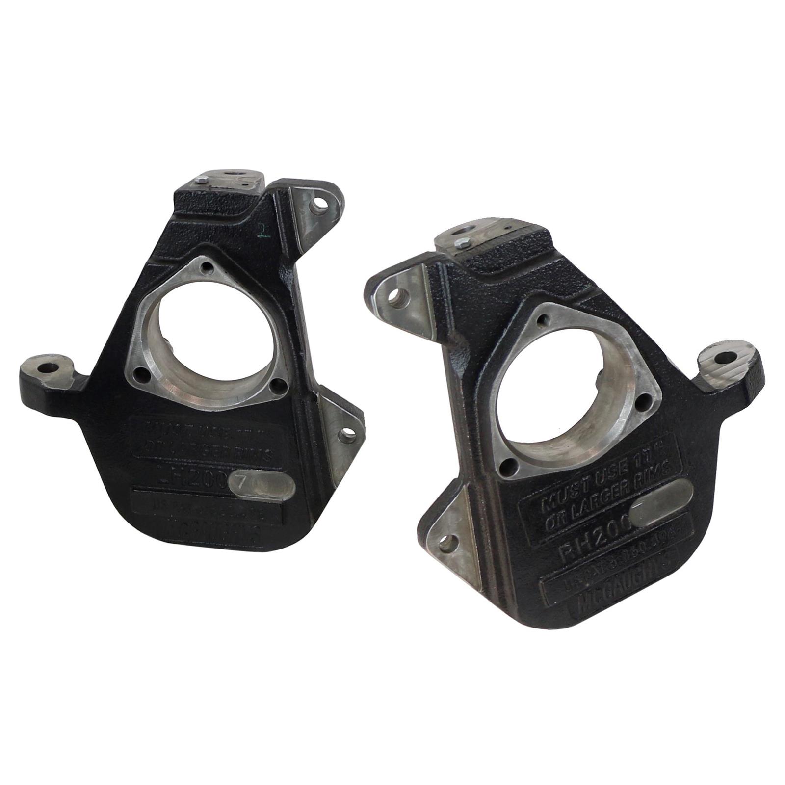RideTech 11709300 2 Inch Drop Spindles, 2007-13 Silverado 1500