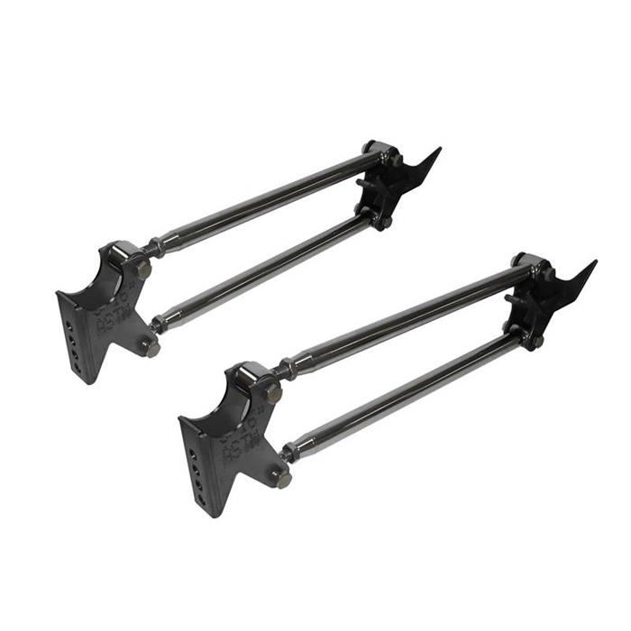 Ridetech 4 Link Parallel Axle Bracket – Chassis Mount Bracket, 3/16” Steel, Part #90000160
