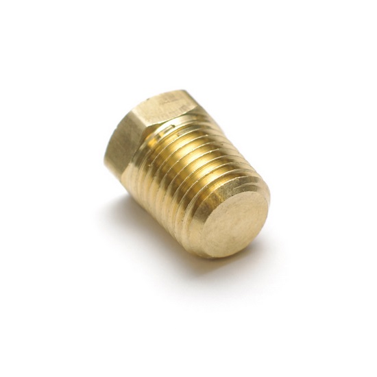 RideTech 31956004 Airline Fitting, Plug. 3/8" NPT, Male Hex Head