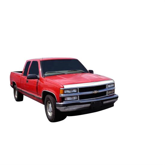 AVS Aeroskin Chrome Hood Protector for GM Blazer//Tahoe//Yukon//Suburban 1988-2000