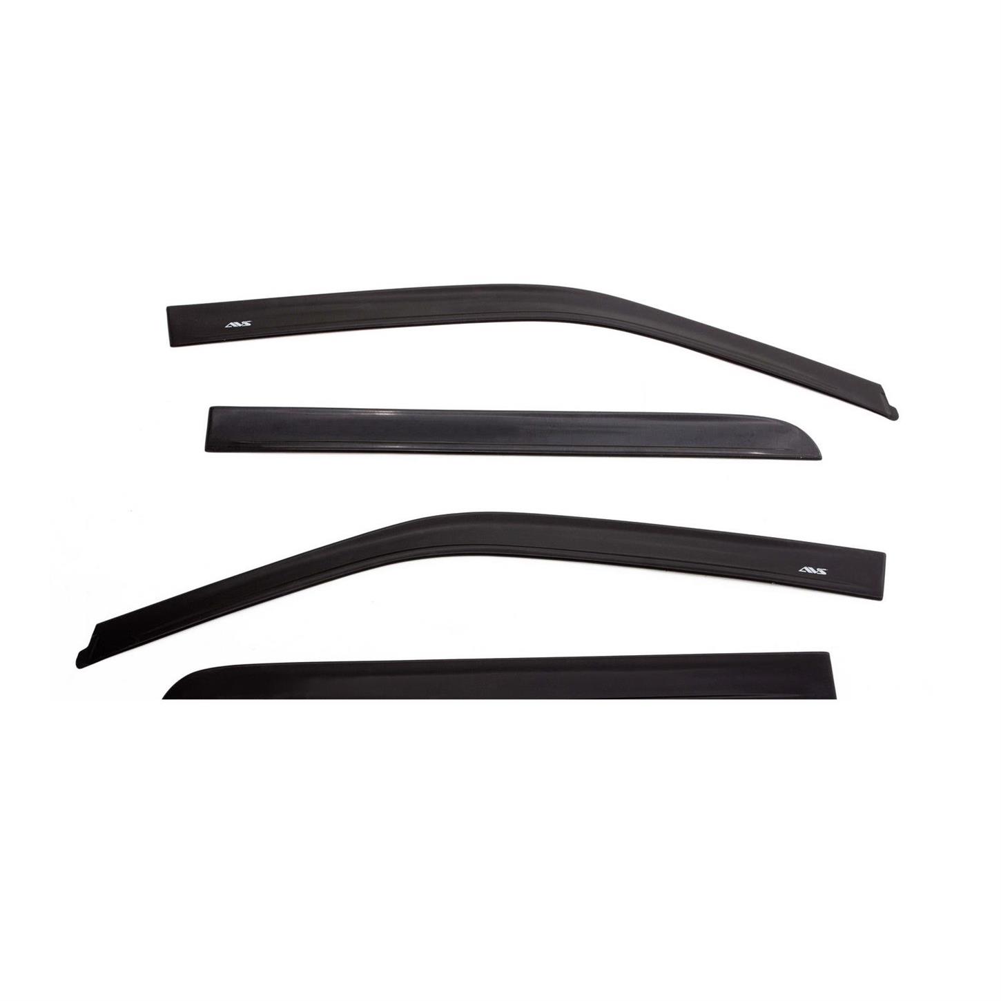AVS 774011 Low Profile Matte Black 4 Pc VentVisor 2009-2014 Ford F-150 SuperCrew