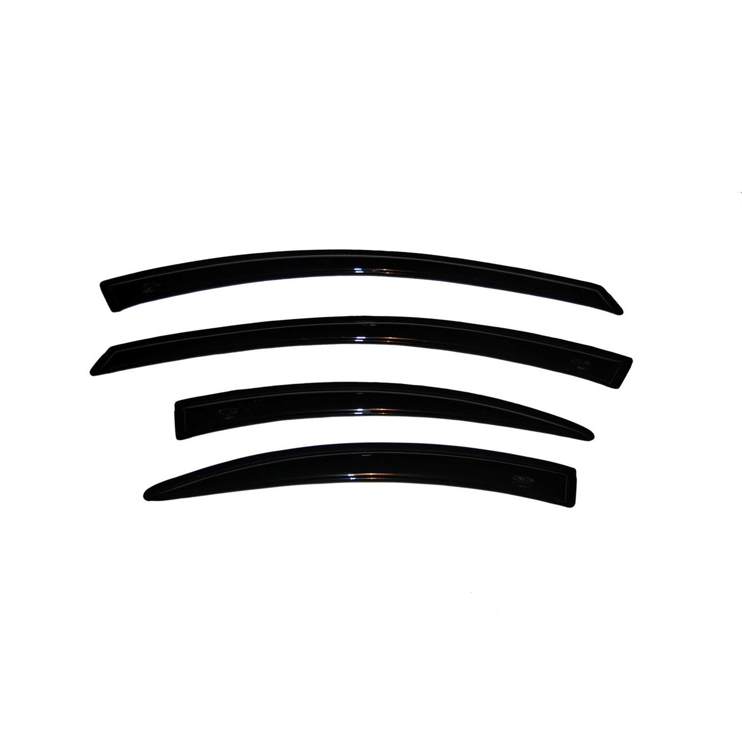 AVS 92077 Ventvisor Side Window Deflector 2pc Smoke Tint Ford