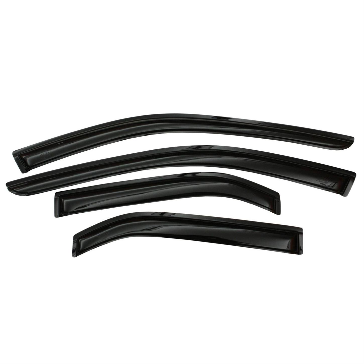 AVS 92077 Ventvisor Side Window Deflector 2pc Smoke Tint Ford