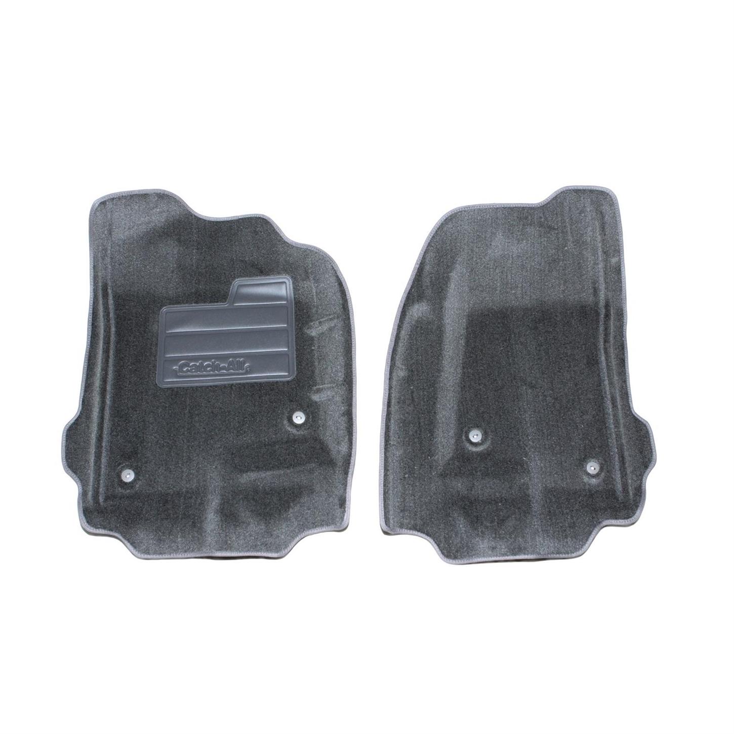 LUND 600655 CatchAll Floor Mat 2 pc Front Grey, Chevy/GMC