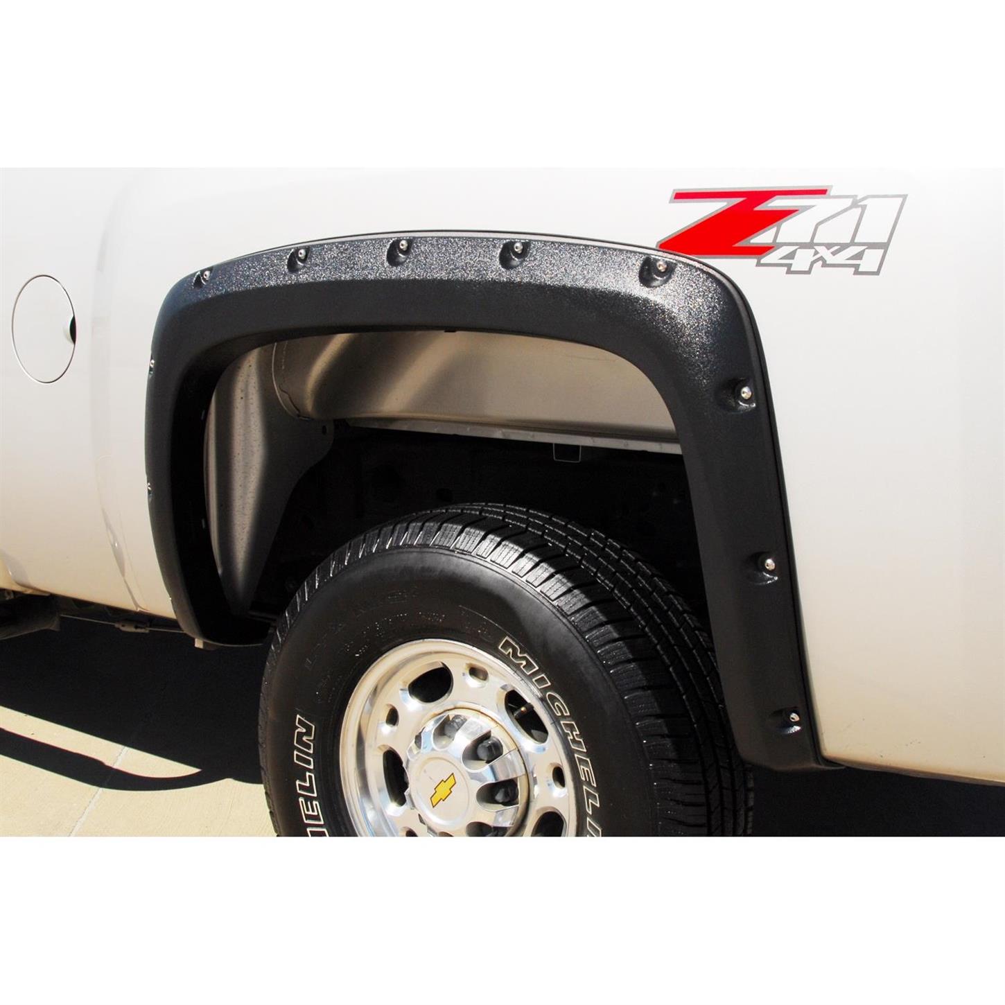 LUND RX106SB Rivet Fender Flare Set Rear Silverado 15003500