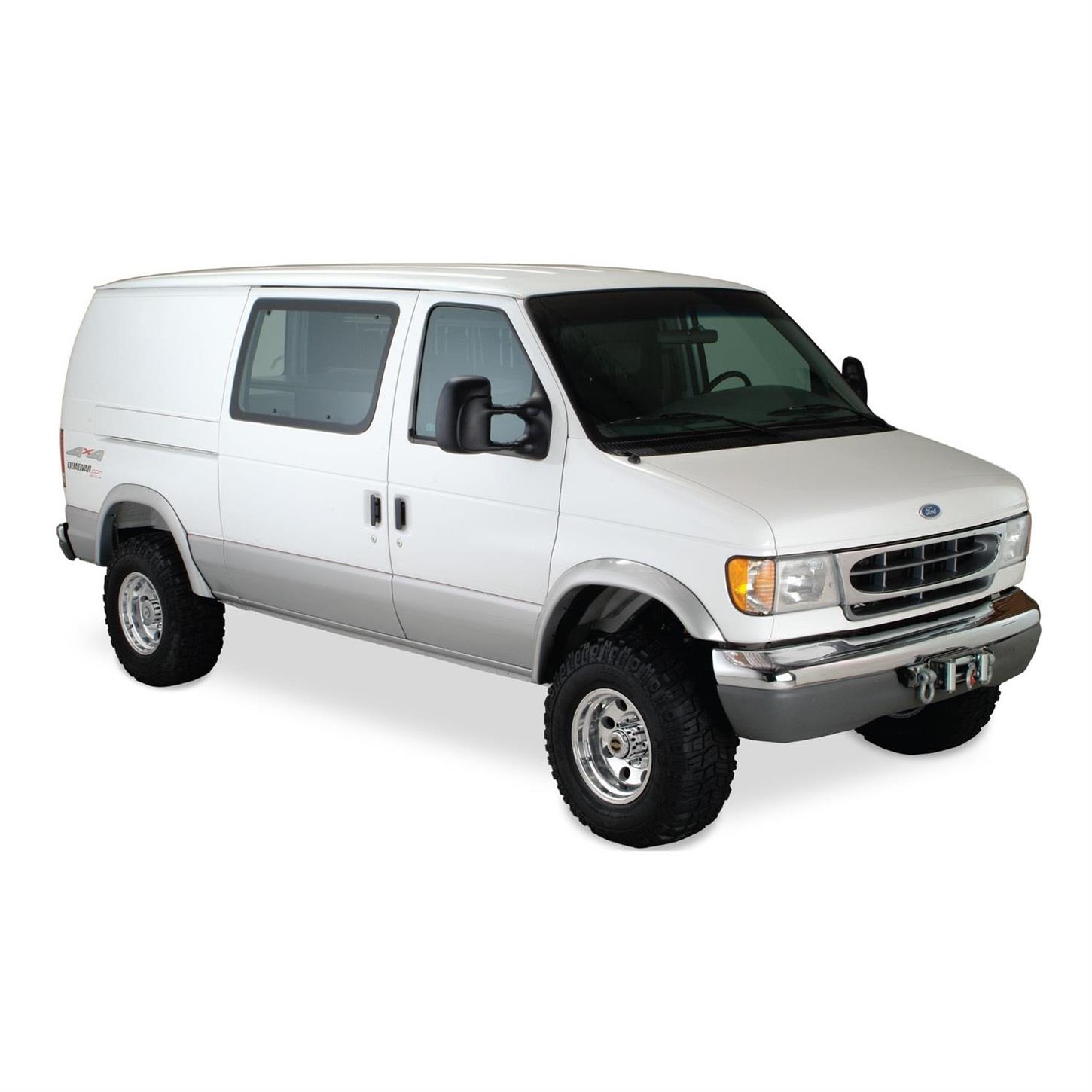 Bushwacker 2200311 ExtendAFender Flares Front, E250/E350/E150