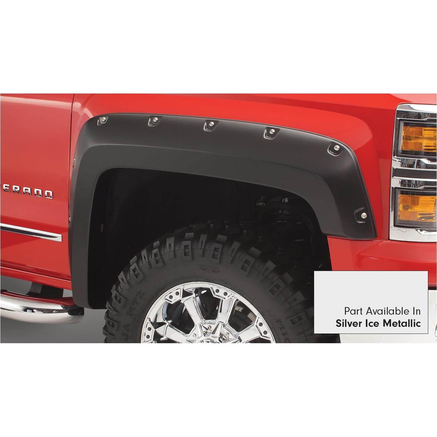 Bushwacker 4095954 Pocket Painted Fender Flares Silverado 1500