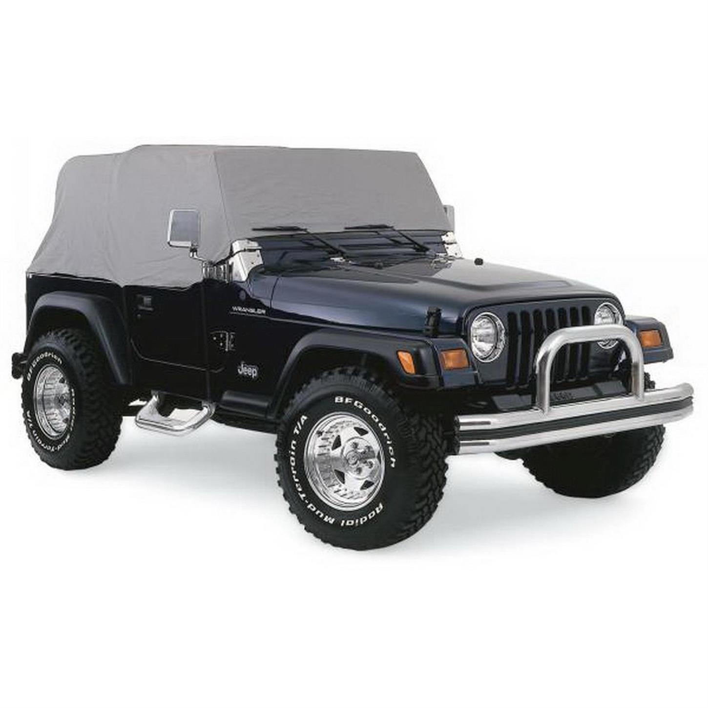 Rampage 1261 Cab Cover 4 Layer Gray, 197606 Jeep Wrangler