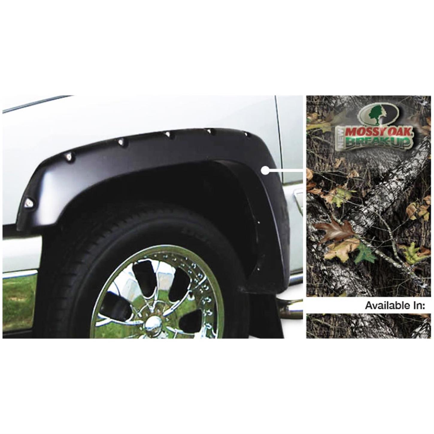 Stampede 8408-2R Ruff Riderz Fender Flare Rear Smooth, Chevy/GMC