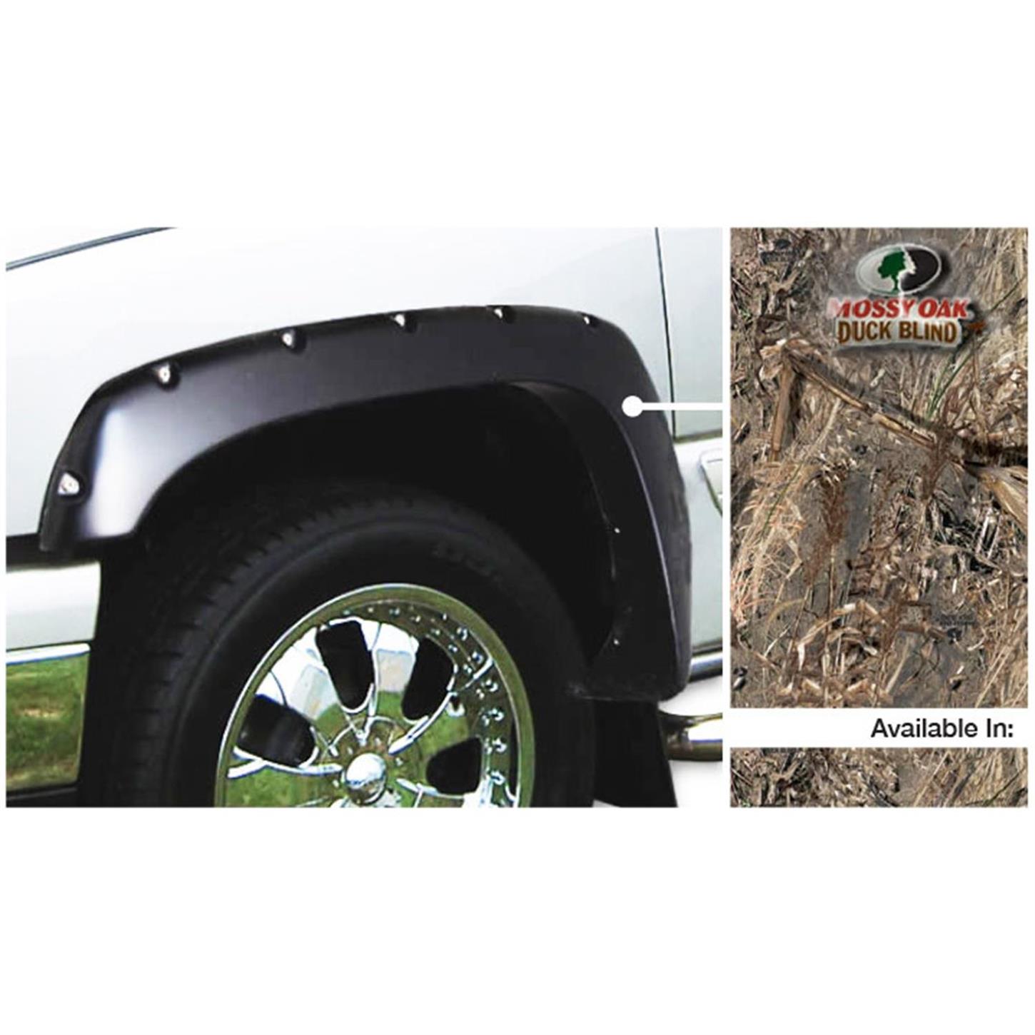 Stampede 8416-16 Ruff Riderz Fender Flare Blind 07-13 Sierra 1500