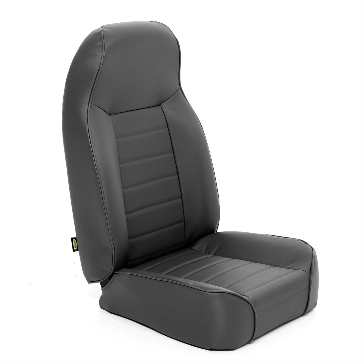 Smittybilt 45015 Factory Style Replacement Seat Black Denim for Wrangler