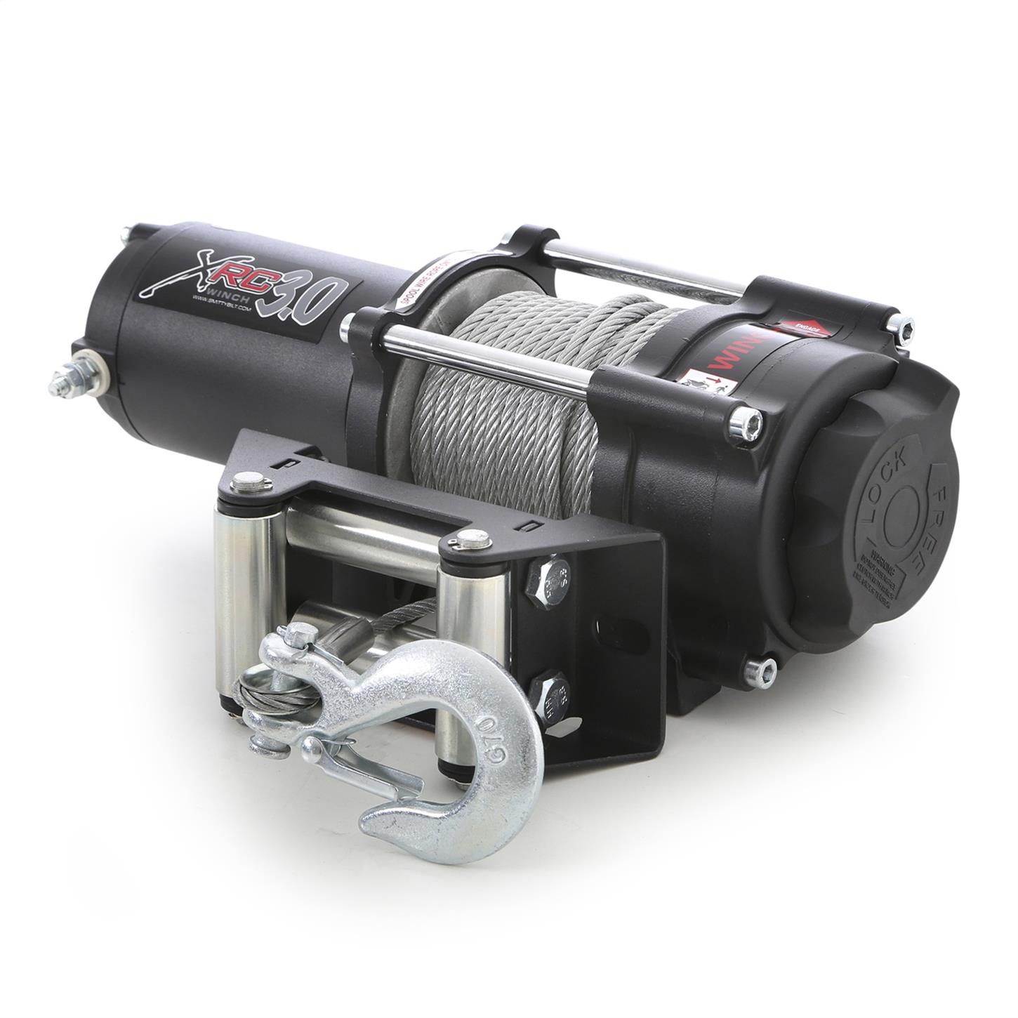 Smittybilt 97203 XRC3 3,000 LB ATV Winch
