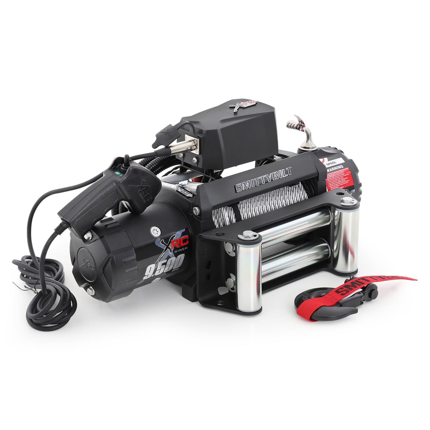 Smittybilt Xrc Gen2 9.5K Waterproof Winch With Steel Cable (97495)