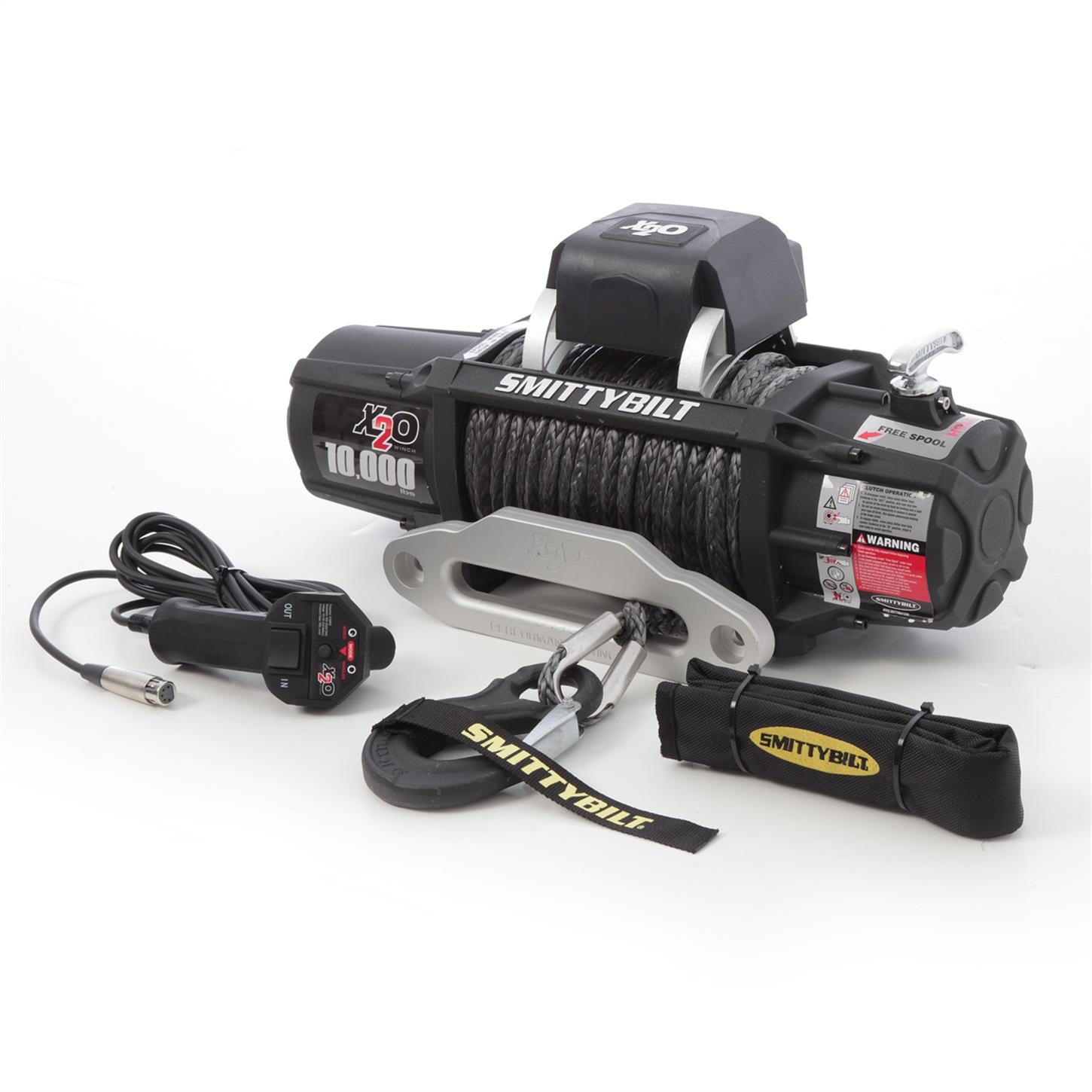 Smittybilt 98510 X20-10K Gen2 Comp Series Winch