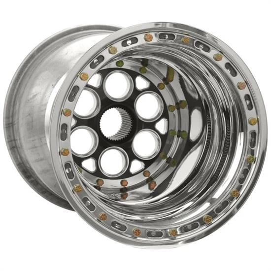 Weld 735B-51756-6 15x17 6 Inch Backspace Magnum Sprint Wheel