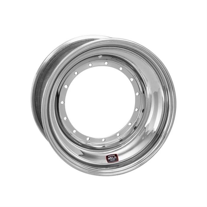 WEL860-50954-6 15 x 9 in. 4.00 in. Backspace 5 x 9.75 in. Bolt Pattern Direct Mount Wheel - Beadlock
