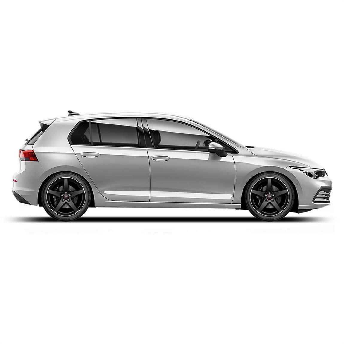 MOMO M07588044P42 18x8 Five Wheel, 5x112, Satin Black Machined