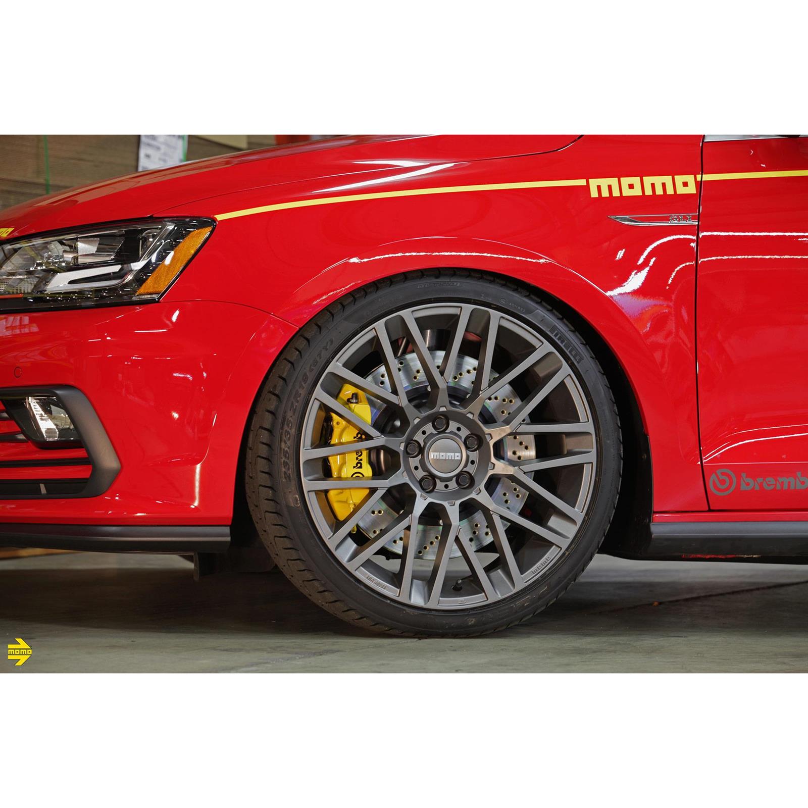 momo Puig Race Side Downforce Wings | Matte Black | Kawasaki