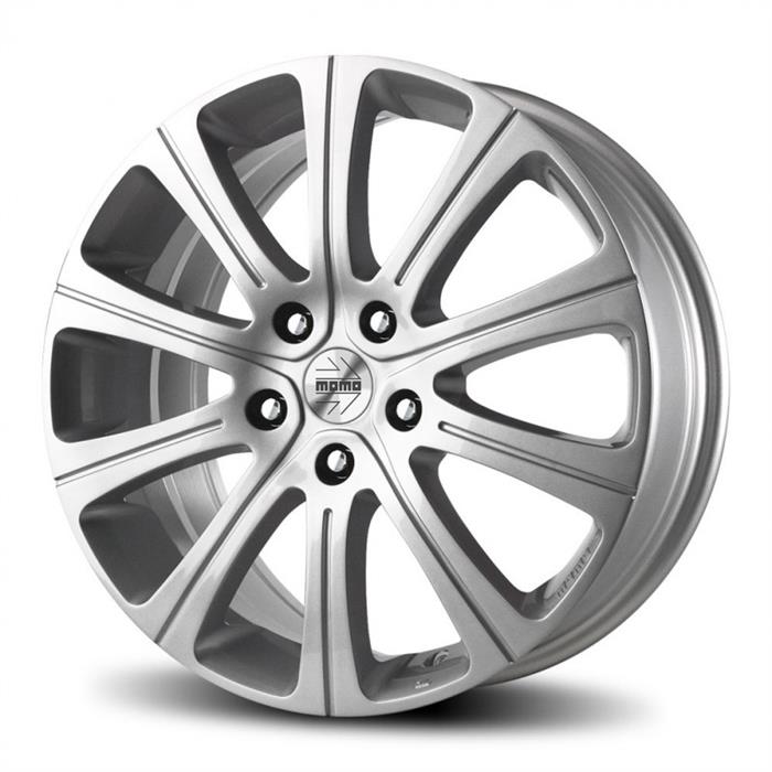 momo MOMO M09477037P38 17x7 WIN2 Wheel, 5x100, Gloss Silver