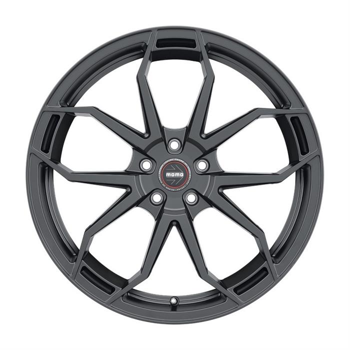 MOMO M10100044P25 20x10 Anzio Wheel, 5x112, Satin Black